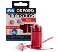 Oxford FilterBuds, Tapones para los oídos reutilizables con filtro de ruido para uso en motocicleta. Touring 22 SNR