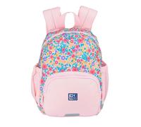Oxford floral mochila infantil 8.5l - 2 bolsillos laterales con goma e