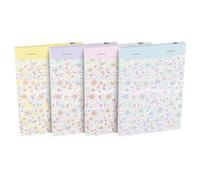 Oxford Floral - Pack de 10 blocs grapados, A6