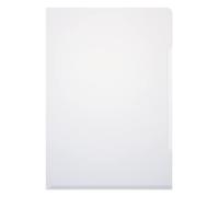 Oxford FolderSys - Fundas transparentes para documentos (A4, PVC, 100 unidades), transparente