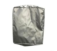 Oxford - Funda impermeable de tela compatible con estaciones de carga de coches eléctricos, protección al aire libre para lluvia, polvo, 40 x 32 x 20 cm (plata)