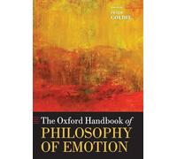 Manual de Oxford sobre la filosofía de la emoción (Oxford Handbooks) – Tapa blanda