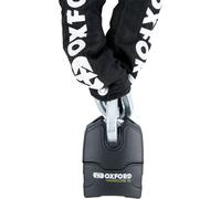 Oxford Hardcore XC13 Candado de cadena, negro, tamaño 150 cm para Hombres