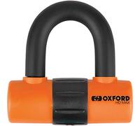 Oxford HD Max LK312 - Candado de disco de acero para motocicleta de alta seguridad, color naranja