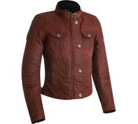 Oxford Holwell Wax-Cotton, chaqueta textil mujer 36 female Rojo Oscuro