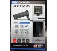 Oxford Hotgrips Advanced Sports Puños calefactables para Motocicleta, Unisex, Negro, Talla única