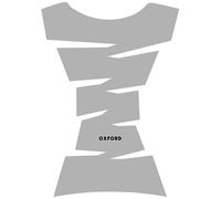Oxford Jagged Almohadilla de tanque, Plata, Talla única