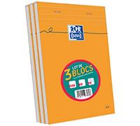 Oxford Juego de 3 Bloques 160 A5 Naranja Páginas