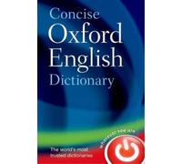 Concise Oxford English Dictionary: Main edition (Diccionario Oxford Concise)