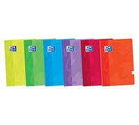 Oxford, Libretas A5+ de Rayas, Tapa Blanda, Pack de 10 Unidades, 48 Hojas, Colores Surtidos