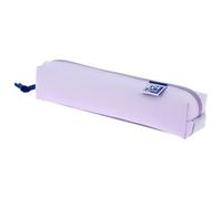 Oxford Live & Go - Estuche cuadrado pequeño (5 unidades, material acolchado, elástico para fijación al cuaderno), color morado