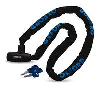 Oxford Unisex GP chain8 X Redondo, Negro, 1,2 m x 8 mm