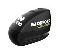 Oxford Screamer 7 Bloqueo de disco de alarma, negro, Talla única