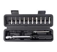 Oxford Llave dinamométrica 2-24Nm TL259 | Juego de brocas hexagonales de 1/4 pulgadas y llaves Torx
