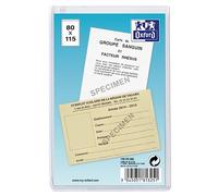 OXFORD - Lote de 10 fundas multiusos (8 x 11,5 cm, revestimiento de PVC, grosor 20/100ª, incoloro