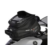 Oxford M4R Tank N Tailer - Bolsa magnética para depósito de Motocicleta, Color Negro