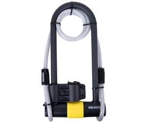 Oxford Magnum Duo Bloqueo en U de 340 mm + Cable