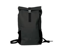 Oxford, Mochila Identity Off Road, Estilo Roll Top, 10 Compartimentos, 20L, PU Reciclado RPET, Color Negro