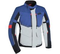 Oxford Mondial Chaqueta textil para motocicletas, Azul/Rojo, Talla 5XL