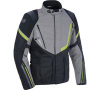 Oxford Montreal 4.0, chaqueta textil impermeable 4XL male Negro/Gris/Amarillo Neón