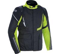 Oxford Montreal 4.0, chaqueta textil impermeable XL male Negro/Amarillo Neón