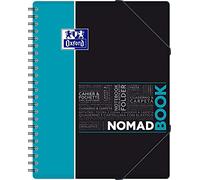 Oxford NomadBook A4+ 24 x 32 cm grandes azulejos Seyès 160 páginas 90 g - Color aleatorio