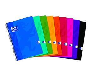 Oxford Office Classique 100103358 - Cuadernos cuadriculados, 21 x 29,7 cm, 180 páginas, lote de 5