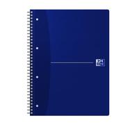 Oxford Office - Cuaderno (tamaño A4, a cuadros), color azul kariert