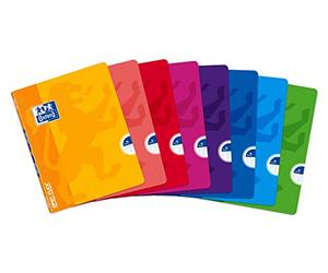 Oxford Openflex 400073338 - Pack de 10 libretas grapadas de tapa blanda, A5+ PAUTA 3.5mm