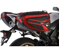 Oxford P50R Alforjas de motocicleta, rojo, Talla 50 litros