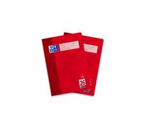 Oxford Pack 2 Cuadernos (A4, a Rayas), Rojo