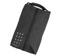 Oxford Paño Zapatos Bolsas de Almacenamiento Portátil Zapato Caso de Almacenamiento Hombres Mujeres Zapatillas Organizadores Cremalleras Bolsas Zapatos Bolsas Colgantes, Trompeta negra.