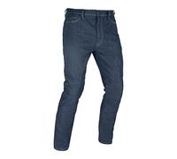 Oxford Pantalones de Mezclilla Rectos de una Sola Capa aprobados por AA para Motocicleta, añil, 30W / 30L