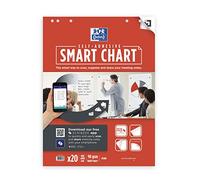 Oxford Papel autoadhesivo para rotafolio (20 hojas por bloc compatible con Scribzee