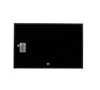 Oxford Pizarra Magnética Negra A3. Incluye: Rotulador Blanco, Borrador Imantado, 2 Imanes Negros y Kit de Montaje en Pared