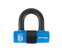Oxford Productos LK181 HD Mini U Lock 14mm Bicicleta Diamante y Motocicleta Oro Vendido Seguro. Bloqueo de disco