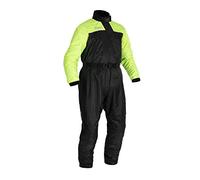Oxford Oversuit Rainseal Traje Impermeable para Motocicleta para Clima húmedo, Negro/Fluo, M Unisex Adulto