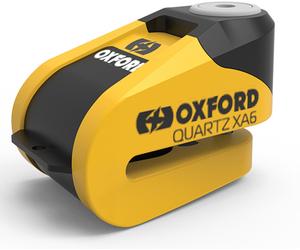 Oxford Quartz XA6 Bloqueo de disco, amarillo, Talla única