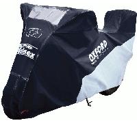 Oxford Rainex Outdoor Topbox Cubierta de motocicleta, negro, Talla M
