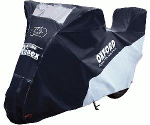 Oxford Rainex Outdoor Topbox Cubierta de motocicleta, negro, tamaño S para Hombres