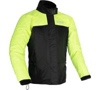 Oxford Chaqueta Rainseal Over Jacket Motocicleta Wet Weather Gear, Negro/Fluo, XL Unisex Adulto