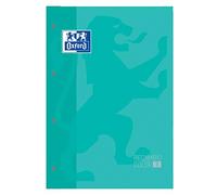Oxford Recambio color Menta Oxford A4 .80 hojas, cuadrícula 5x5
