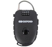 Oxford Retra 120cm Candado combinado con cable retráctil