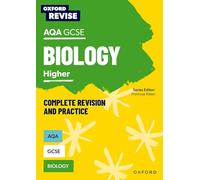Oxford Revise AQA GCSE Biology Revision and Exam Practice 4* winner Teach Secondary 2021 awards (Oxford Revise Science), Cover May vary