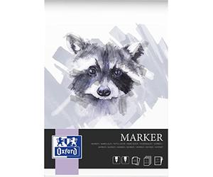 Oxford Rotulador A4, 15 hojas, 180 g, acortado