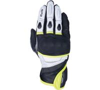 Oxford RP-3 2.0 Guantes de motocicleta, Negro/blanco/neón amarillo, Talla S