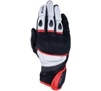 Oxford RP-3 2.0 Guantes de motocicleta, Negro/Blanco/Rojo, Talla M