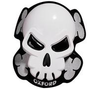 Oxford Skull Deslizadores de rodilla, Blanco, Talla única