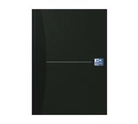 Oxford Smart Black - Bloc de notas A4, negro Negro A4, kariert 5 mm