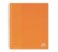 OXFORD - Soporte para enchufes (80 vistas y 40 bolsillos, color naranja